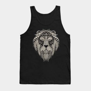 Lion zentangle Tank Top